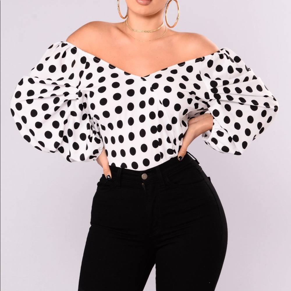 Off the shoulder top